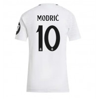 Dres Real Madrid Luka Modric #10 Domáci pre Ženy 2024-25 Krátky Rukáv